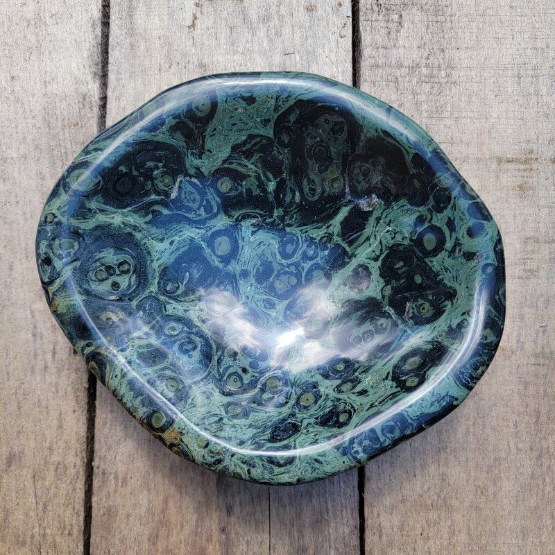 Large Kambaba Jasper Crystal Bowl Bowls Lowcountry Crystals | Healing Gemstones, Crystal Jewelry, and Spiritual Gifts