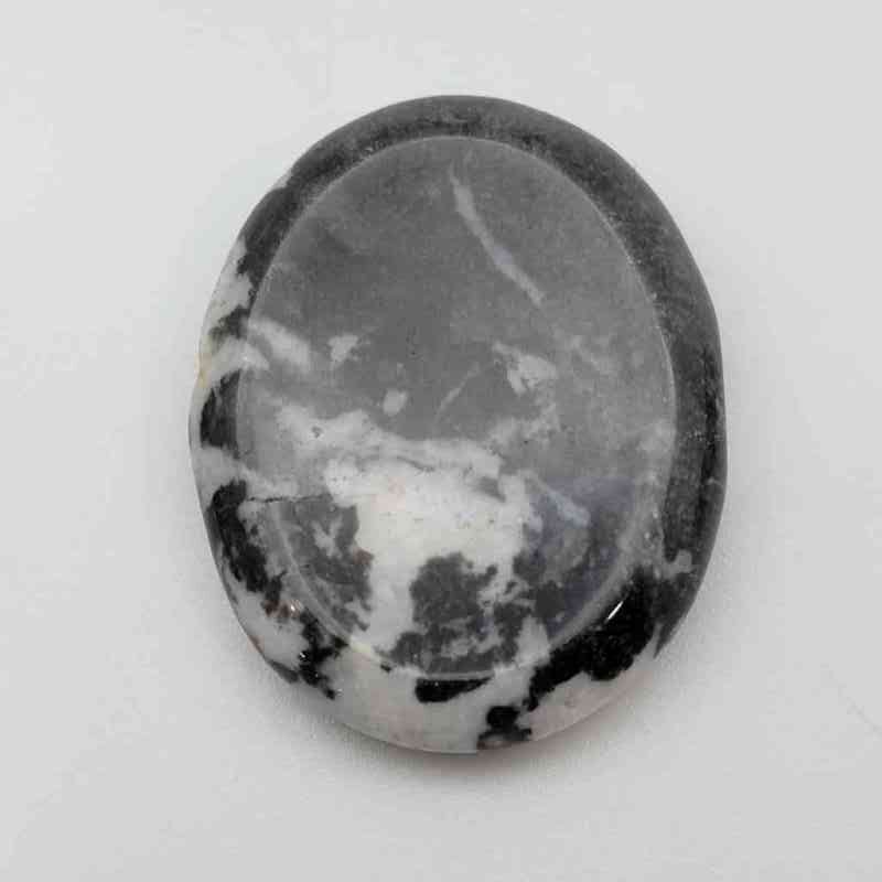 Zebra Jasper Worry Stone Palm Stones Lowcountry Crystals | Healing Gemstones, Crystal Jewelry, and Spiritual Gifts