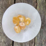 Honey Calcite Tumbles Tumbles Lowcountry Crystals | Healing Gemstones, Crystal Jewelry, and Spiritual Gifts