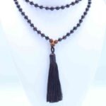 Garnet Mala Bead Necklace Malas Lowcountry Crystals | Healing Gemstones, Crystal Jewelry, and Spiritual Gifts
