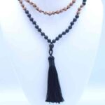 Lava Rock Mala Bead Necklace –  Length: 19  6mm Beads Malas Lowcountry Crystals | Healing Gemstones, Crystal Jewelry, and Spiritual Gifts