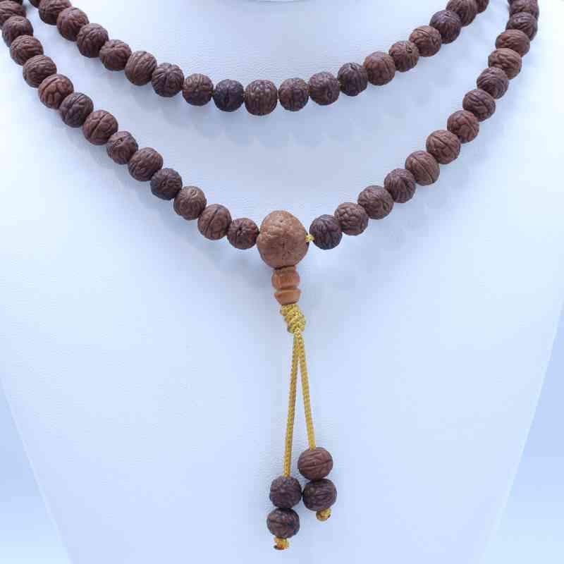 Mala Bead Necklace –  Length: 22in  8mm Beads Malas Lowcountry Crystals | Healing Gemstones, Crystal Jewelry, and Spiritual Gifts