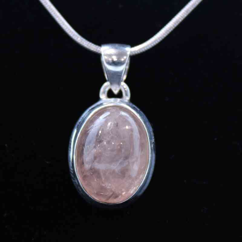 Morganite Pendant Pendants Lowcountry Crystals | Healing Gemstones, Crystal Jewelry, and Spiritual Gifts