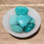 Amazonite Heart Hearts Lowcountry Crystals | Healing Gemstones, Crystal Jewelry, and Spiritual Gifts