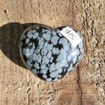 Snowflake Obsidian Crystal Heart Hearts Lowcountry Crystals | Healing Gemstones, Crystal Jewelry, and Spiritual Gifts