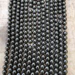 Black Onyx Bead Strand Beads Lowcountry Crystals | Healing Gemstones, Crystal Jewelry, and Spiritual Gifts