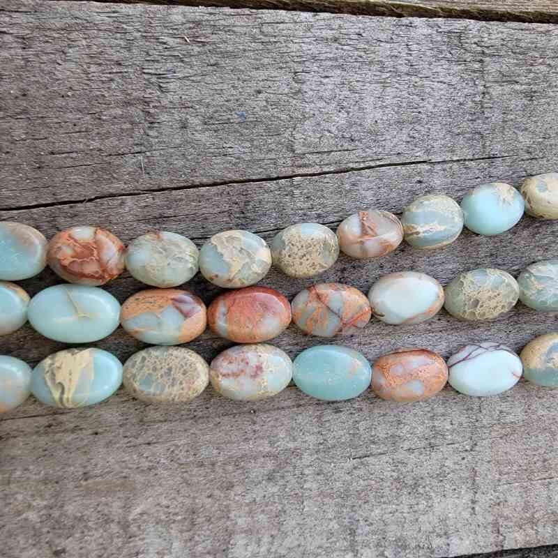 African Opal Bead Strand Beads Lowcountry Crystals | Healing Gemstones, Crystal Jewelry, and Spiritual Gifts