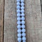 Blue Lace Agate Bead Strand Beads Lowcountry Crystals | Healing Gemstones, Crystal Jewelry, and Spiritual Gifts