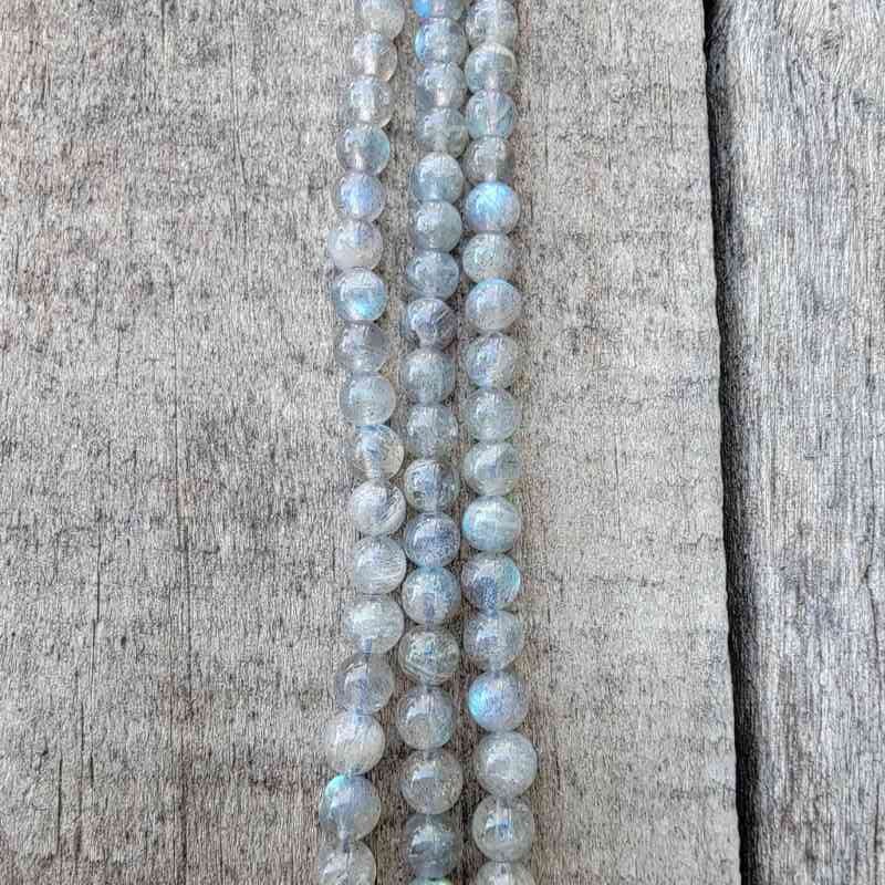Labradorite Bead Strand Beads Lowcountry Crystals | Healing Gemstones, Crystal Jewelry, and Spiritual Gifts