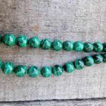Malachite Bead Strand Beads Lowcountry Crystals | Healing Gemstones, Crystal Jewelry, and Spiritual Gifts