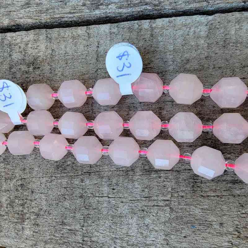 Rose Quartz Crystal 8mm Bead Strand Beads Lowcountry Crystals | Healing Gemstones, Crystal Jewelry, and Spiritual Gifts
