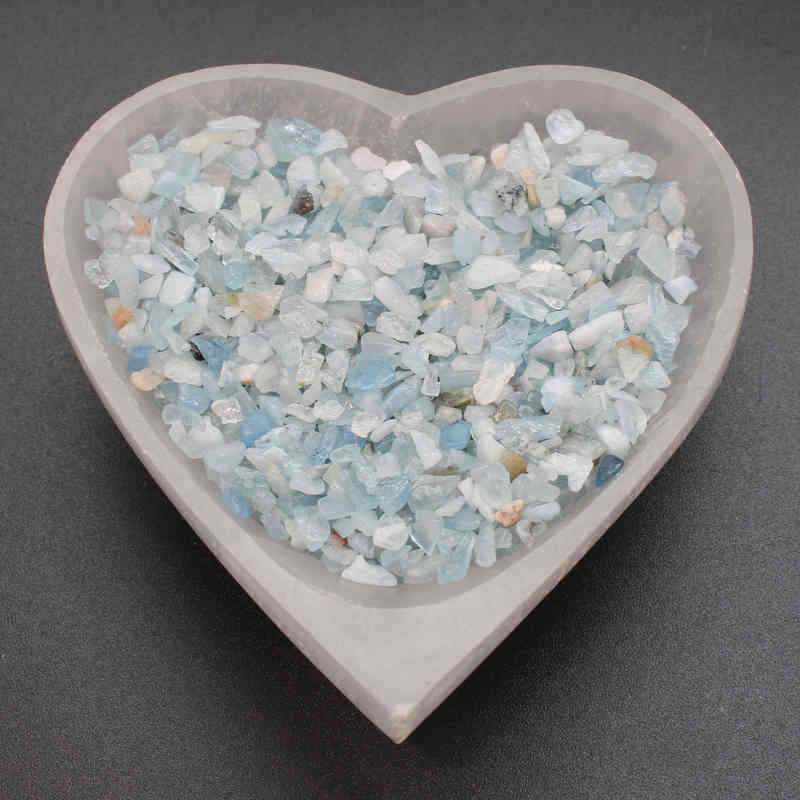 Aquamarine Chips Tumbles Lowcountry Crystals | Healing Gemstones, Crystal Jewelry, and Spiritual Gifts