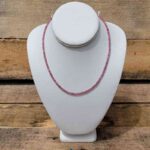 Garnet Necklace with .925 Sterling Silver Chain Necklaces Lowcountry Crystals | Healing Gemstones, Crystal Jewelry, and Spiritual Gifts