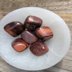 Red Tigers Eye Tumbles Tumbles Lowcountry Crystals | Healing Gemstones, Crystal Jewelry, and Spiritual Gifts