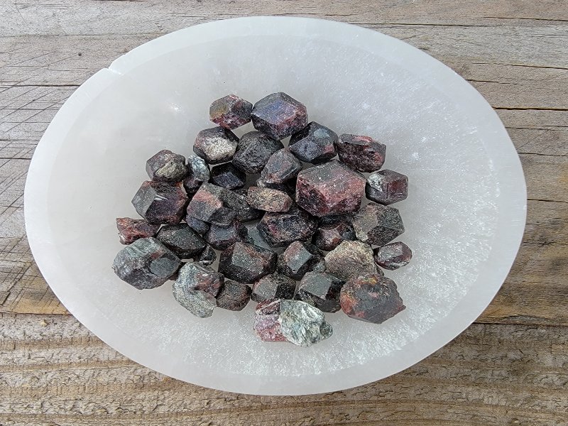 Rough Garnet Tumbles Tumbles Lowcountry Crystals | Healing Gemstones, Crystal Jewelry, and Spiritual Gifts