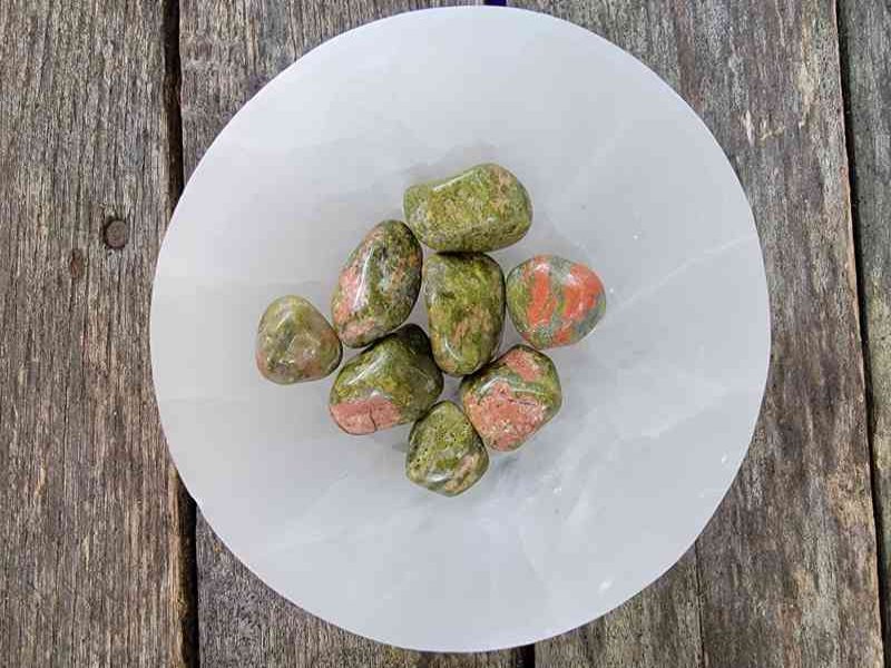 Unakite Tumbles Tumbles Lowcountry Crystals | Healing Gemstones, Crystal Jewelry, and Spiritual Gifts 4