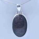 Silver Sheen Obsidian Pendant Pendants Lowcountry Crystals | Healing Gemstones, Crystal Jewelry, and Spiritual Gifts