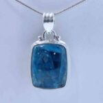 Blue Apatite Pendant Pendants Lowcountry Crystals | Healing Gemstones, Crystal Jewelry, and Spiritual Gifts