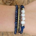 Fresh Water Pearl Layered Bracelet Bracelets Lowcountry Crystals | Healing Gemstones, Crystal Jewelry, and Spiritual Gifts