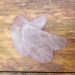 Rose Quartz Gua Sha Face Massage Tool Skin Care Lowcountry Crystals | Healing Gemstones, Crystal Jewelry, and Spiritual Gifts