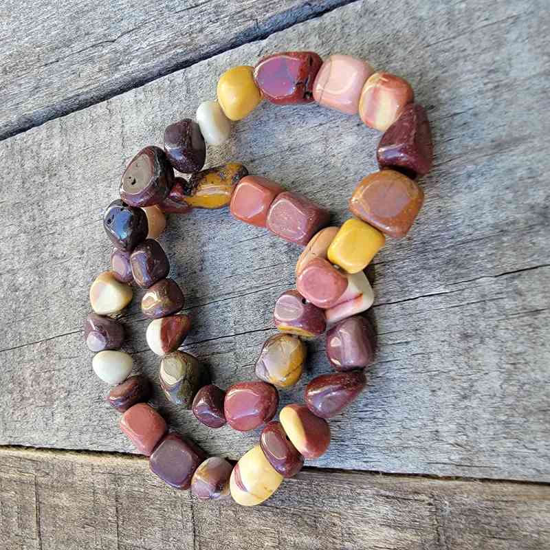 Mookaite Bracelet – 8mm Bracelets Lowcountry Crystals | Healing Gemstones, Crystal Jewelry, and Spiritual Gifts
