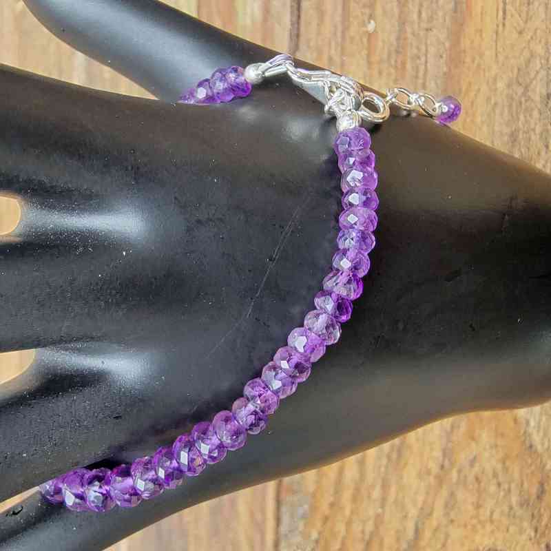 Purple Amethyst Bracelet Bracelets Lowcountry Crystals | Healing Gemstones, Crystal Jewelry, and Spiritual Gifts